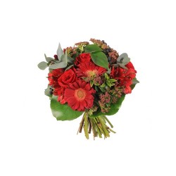 Bouque Gerbera y Rosas Pequeño