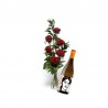 6 ROSAS EXTRA + VINO