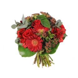 Bouque Gerbera y Rosas Mediano