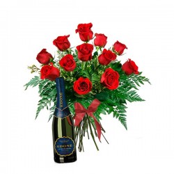 Pack 12 Rosas de 1ª y Edoné